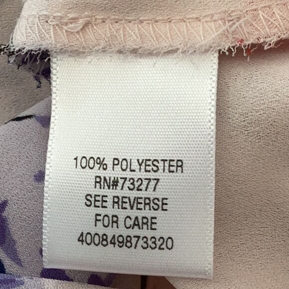 CANDIES SLEEVELESS TOP BLOUSE ALL OVER FLORAL PRINT MEDIUM - Picture 8 of 8